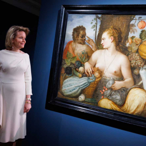 Visite de la reine Mathilde/13 mars 2026 © Photo : « Abacapress.com »/« Histoires Royales »