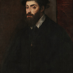 Non exposé à « Bozar » : « Portrait de Charles Quint » (Le Titien/vers 1549) © « Museo e Real Bosco di Capodimonte »/Naples
