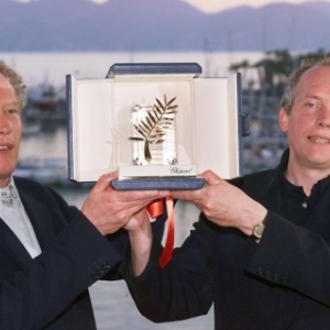 Leur 1ere "Palme d'Or", pour "Rosetta", en 1999 (c) Michel Gangne/"Agence France-Presse"