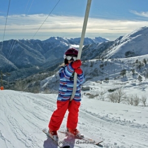 Dans son superbe decor montagnard, le ski alpin en Corse (c) Stephane Galant