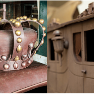 Les 4 tableaux de Paul Delvaux acquis pour la © « Collection SNCB-Train World Heritage »/2020