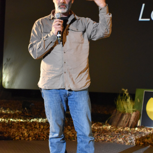 A l'issue du "Gala d'Ouverture", rencontre avec Laurent Geslin, réalisateur de "Lynx" © Photo : Murielle Lecocq