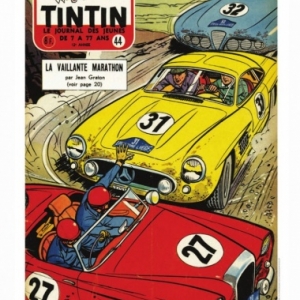 Couverture du "Journal Tintin" 44, de 1957 (c) Jean Graton/Graton Editeur 2018