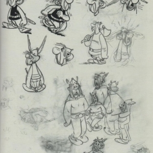 A une epoque ou "Obelix" n avait pas encore mange beaucoup de sangliers (c) Albert Uderzo