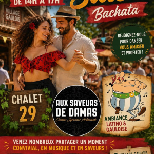 Le 28 juin, c’était la Fête au Châlet 29, mais cela continue © « Aux Saveurs de Damas »