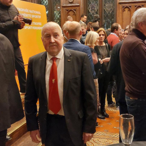 Ancien lauréat (1962), Gaston Roelants, champion olympique en 1964 © Carlos Maes