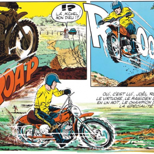 Joël Robert dessiné par Jean Graton © « Graton Editeur »/« Fondation Michel Vaillant »