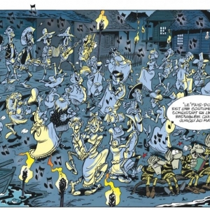 Au "Fais Dodo", "alors on danse", au "Fais Dodo"/Page 29 © « Achdé » & « Jul »/« Lucky Comics-Dargaud »/2020