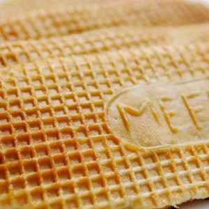 Au Salon de Thé-Brasserie, gaufres à la vanille de Madagascar © « Méert »