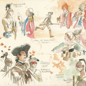 « Corto Maltese » au Pays des Mohicans (Hugo Pratt) © « Cong S.A. »