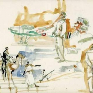 « Corto Maltese » : « Adieu Saint-Ex » (Hugo Pratt) © « Cong S.A. »