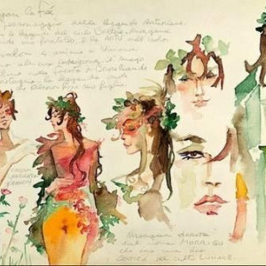 "Morgan, la Fée" (Hugo Pratt) © « Cong S.A. »