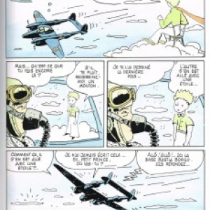 « Corto Maltese » : La même page du « Dernier Vol », en album (Hugo Pratt) © Ed. « Casterman »/2010