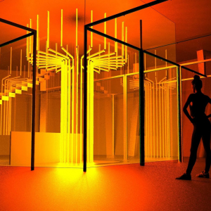 Exposition temporaire dans une « boule » © « Resart » © « Atomium »