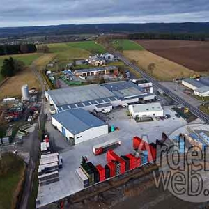 Zoning Fontenaille, aerovue de Michel Lambion