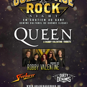 12/10/24 Golden Age Rock Night (concerts de soutien au GARF) @Liège, Centre Culturel de Chênée
