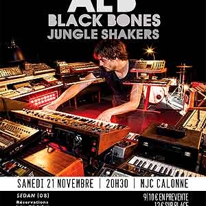 ALB et Black Bones en concert , SEDAN