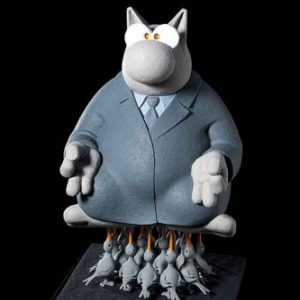 Philippe Geluk expose le Chat