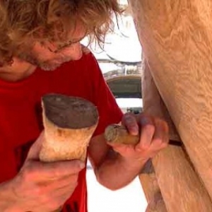 Christophe Deman, sculpteur sur bois