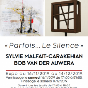 Exposition du 16 novembre au 14 decembre 2019