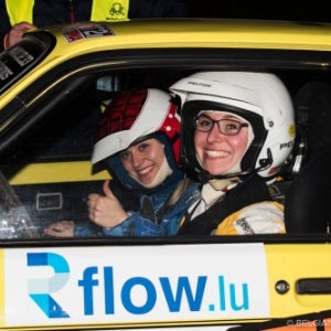 Team PINK avec Daphne VENNEMAN et Aurelie VANHOUDENHOVE 