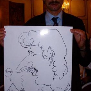 Caricature, chercheur,bruxelles, 30019