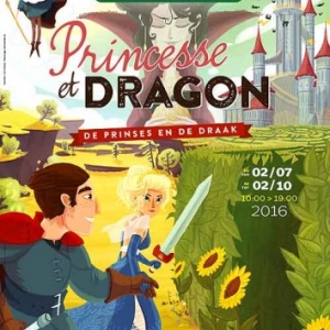 Princesse et Dragon au Labyrinthe de Durbuy-Barvaux
