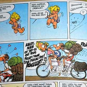 Malik et Cupidon chez Noir Dessin