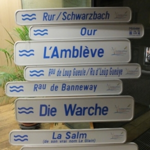 252 nouveaux panneaux indiquent le nom des cours d'eau