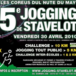 STAVELOT     Jogging de la Nuit de Mai 