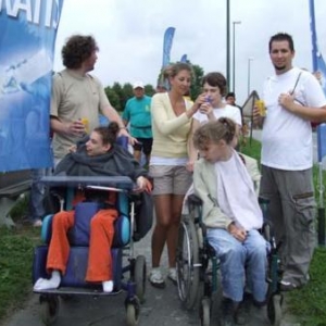 MESA, 2007, Arrivee de la Marche Europeenne du souvenir et de l'amitie a Bastogne