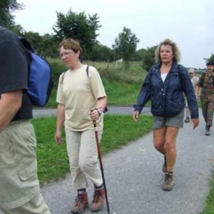 MESA, 2007, Arrivee de la Marche Europeenne du souvenir et de l'amitie a Bastogne