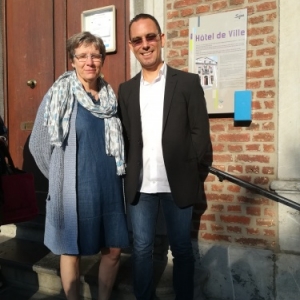 1, Spa Commerce. Le nouveau, President Jonathan Quoilin et Catherine Geyr, presidente sortante 1, Spa Commerce. Le nouveau, President Jonathan Quoilin et Catherine Geyr, presidente sortante