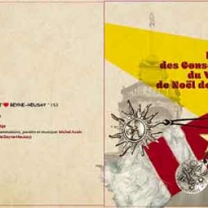 pochette CD hymne du village de NOEL de LIEGE 2015