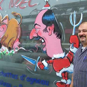  caricature  Joyeux NOEL et Bonne annee 2011