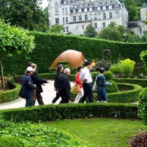 Délégation chinoise accueillie au Parc des Topiaires 