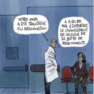 Le journal Le Monde a bien illustré l’absurdité de cette réaction des grands pontes[