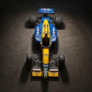 Vente de la monoplace Benetton-Ford 