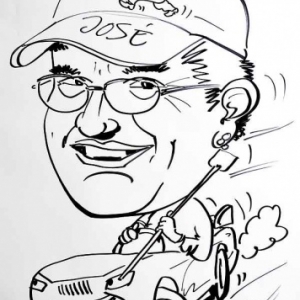 caricature de Jose DEHARD