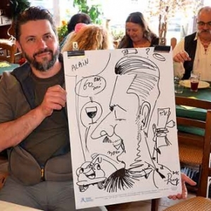 Animation caricature anniversaire JOSE MICHEL