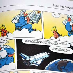 Malik et Cupidon chez Noir Dessin