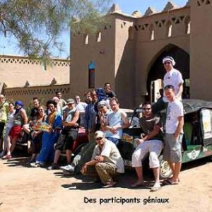 le groupe de 24 participants au Maroc