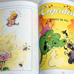 Malik et Cupidon chez Noir Dessin
