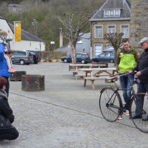 Un ancien velo au coeur des Ardennes