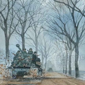 video-Illustration de Philippe Jarbinet pour le Bastogne War Museum 