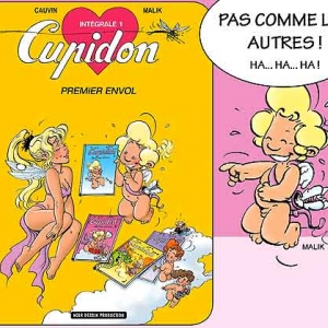 Malik et Cupidon chez Noir Dessin