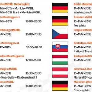 Le rallye europeen E-Mobility