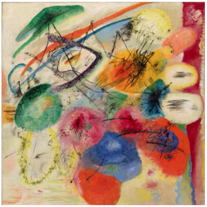 Vasily Kandinsky Lignes noires (Schwarze Linien), décembre 1913 Huile sur toile 130,5 × 131,1 cm Vasily Kandinsky Lignes noires (Schwarze Linien), décembre 1913 Huile sur toile 130,5 × 131,1 cm