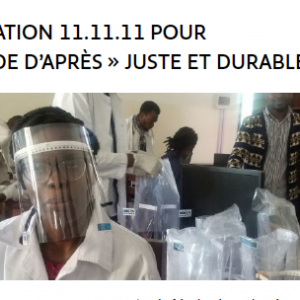 L'impact du Covid-19 sur la solidarité internationale. Opération 11.11.11