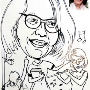 caricature institutrice Ecole primaire